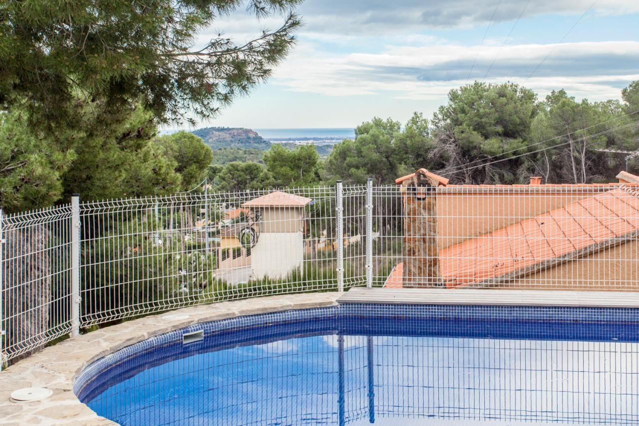Ca Carmela, Casa Con Encanto Con Piscina "Parque Natural Sierra Calderona" バレンシア エクステリア 写真