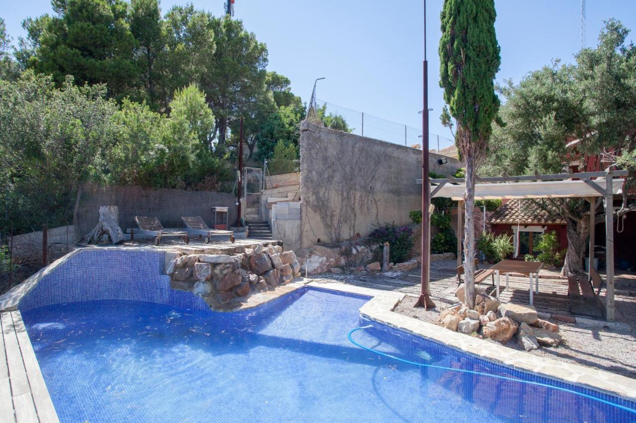 Ca Carmela, Casa Con Encanto Con Piscina "Parque Natural Sierra Calderona" バレンシア エクステリア 写真