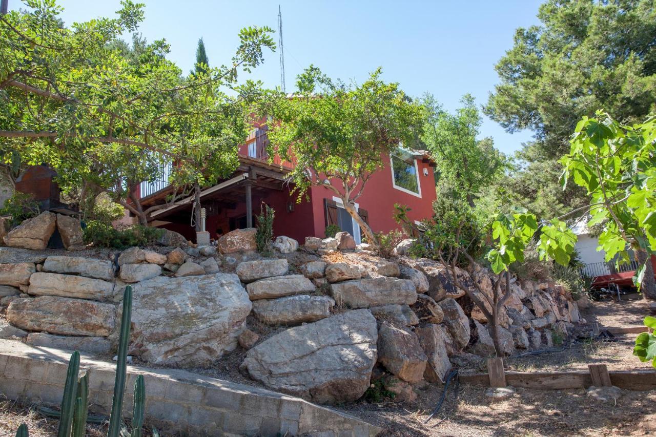 Ca Carmela, Casa Con Encanto Con Piscina "Parque Natural Sierra Calderona" バレンシア エクステリア 写真