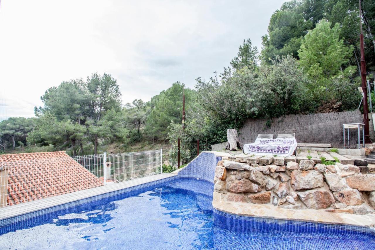 Ca Carmela, Casa Con Encanto Con Piscina "Parque Natural Sierra Calderona" バレンシア エクステリア 写真